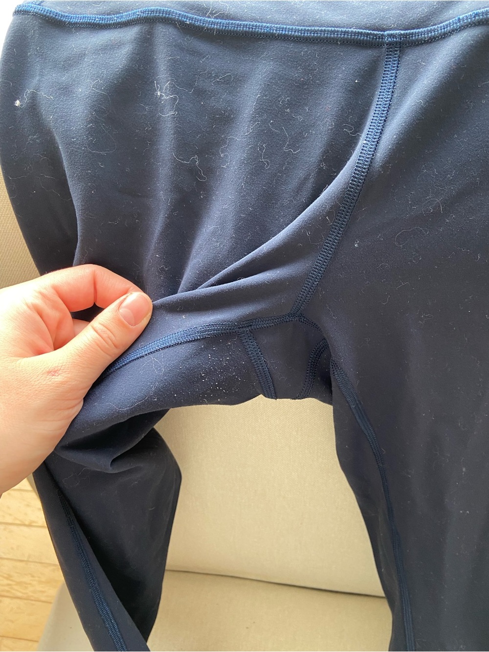 lululemon athletica Wunder Train High-Rise Tight 25" - Navy - Picture 5 of 5